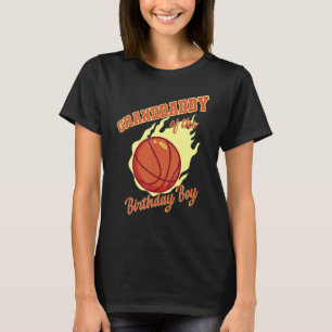 Großvater der Geburtstagsjunge Basketballfamilie B T-Shirt