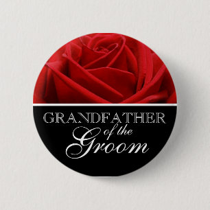Großvater der Groom-Hochzeit-Buttone Button