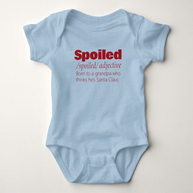 Großvater der lustigen Welt Baby Strampler (Vorderseite)