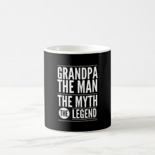 Großvater der Mann, der Mythos, die Legende Kaffeetasse