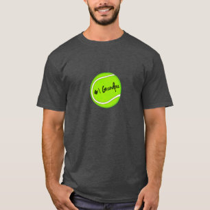 Großvater der Nr.-eine auf Tennisball T-Shirt