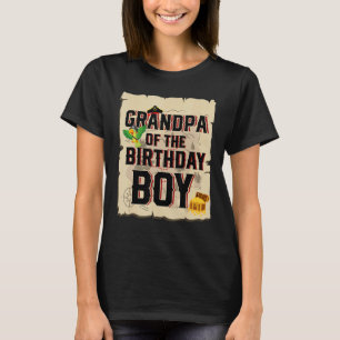 Großvater des Geburtstags Junge Thema 5th Bda T-Shirt