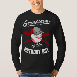 Großvater des Geburtstagsjungen Baseball T-Shirt