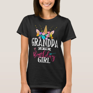 Großvater des Geburtstagskameraden Unicorn B-Day A T-Shirt