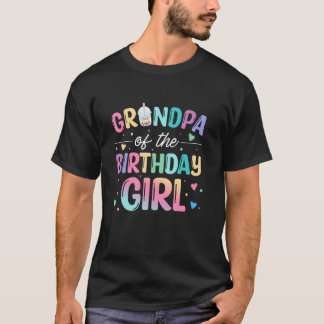 Großvater des Geburtstagskartler-Boba-Tea-Party T-Shirt