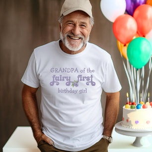 Großvater des Lila Heiligen Berry Geburtstags T-Shirt