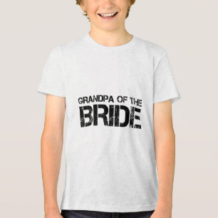 Großvater des Party des Brautwitterzerhauses Gif Tri-Blend Shirt