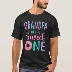 Großvater des Sweet One Opa 1. Geburtstagsmädchen  T-Shirt