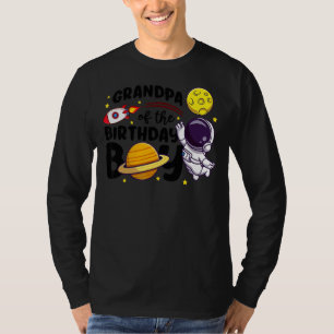 Großvater des Weltraums des Geburtstagsastronauten T-Shirt