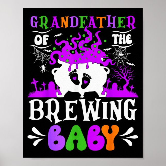Großvater des werdenden Babys Opa wird bald Hall Poster (Vorne)