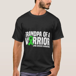 Großvater einer Awa der grünen Ribbon-Lyme-Krankhe T-Shirt