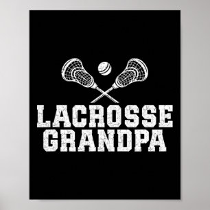 Großvater eines Lacrosse Players Großvater Poster
