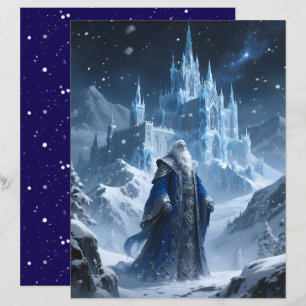 Großvater Frost Scrapbook Papier