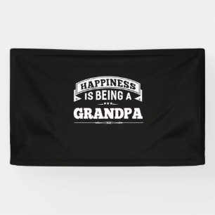 Großvater Glück ist ein Großvater Banner