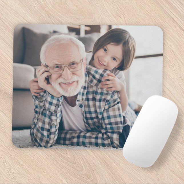 Großvater Großvater Großvater Volles Foto Mousepad (Von Creator hochgeladen)
