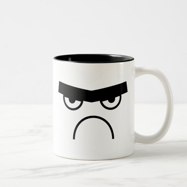 Großvater Grumpalumpagus Zweifarbige Tasse (Rechts)