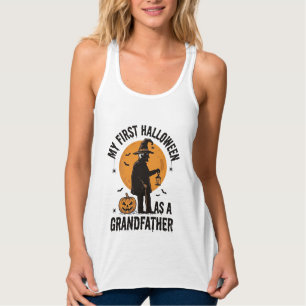 Großvater Halloween-Shirt Erster Grusel-Opa_1 Tank Top