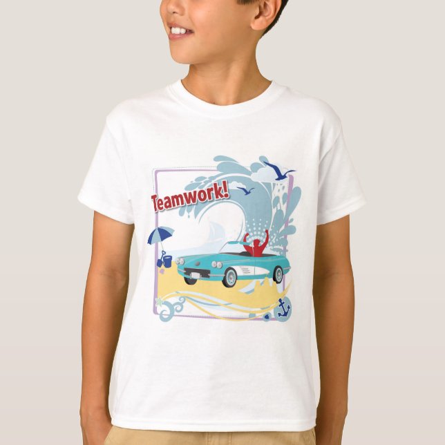 Großvater in meiner Taschen-Teamwork #2 T-Shirt (Vorderseite)