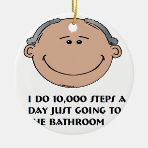 Großvater Keramikornament