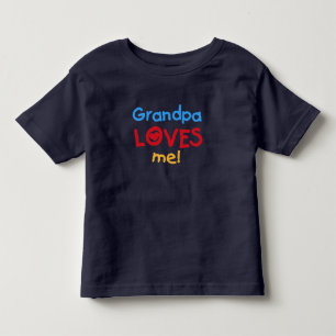 Großvater-Lieben ich Kleinkind T-shirt