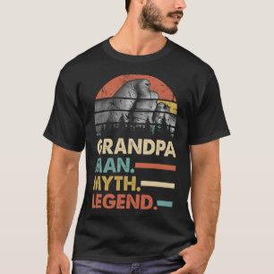 Großvater Man Myth Legend Vintag Men Retro Classic T-Shirt