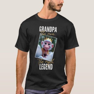 Großvater-Mann-Mythos-Legende Vatertag T-Shirt