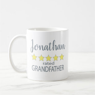 Großvater mit 5 Sternen Kaffeetasse