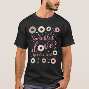 Großvater mit Liebe Babydusche Donut Fami T-Shirt