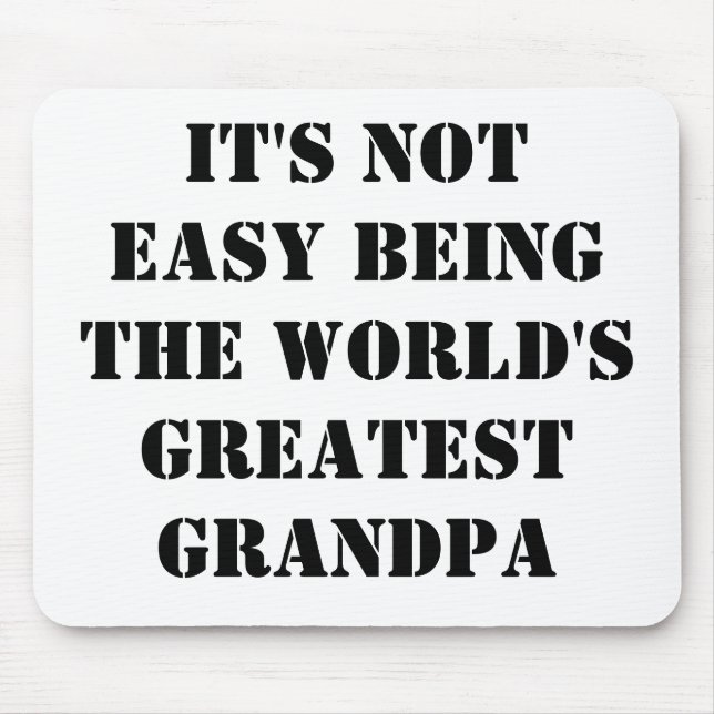 Großvater Mousepad (Vorne)