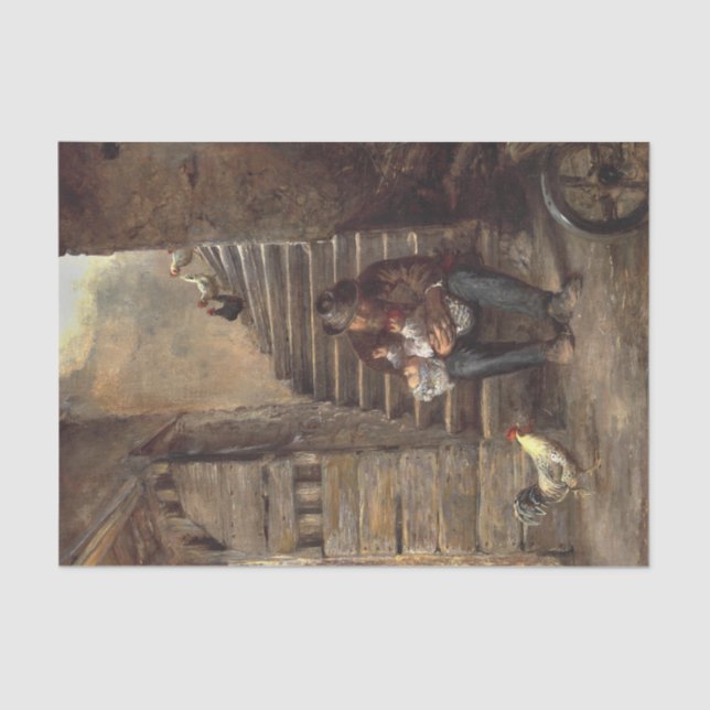 Großvater nach seinem Großvater Seidenpapier (Vorderseite)