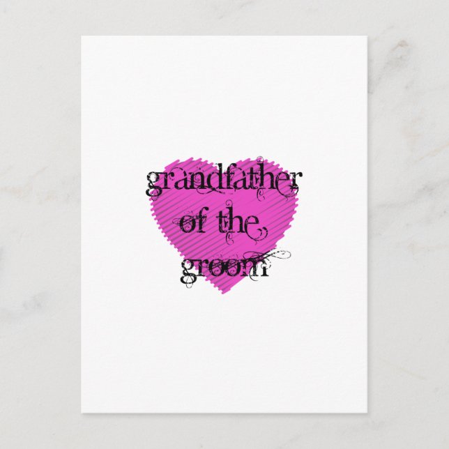 Großvater Postkarte (Vorderseite)