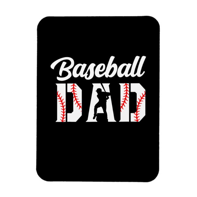 Großvater Quotes | Baseball-Vater Magnet (Vertikal)