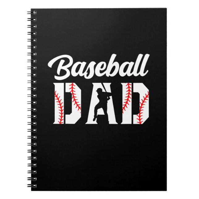 Großvater Quotes | Baseball-Vater Notizblock (Vorderseite)