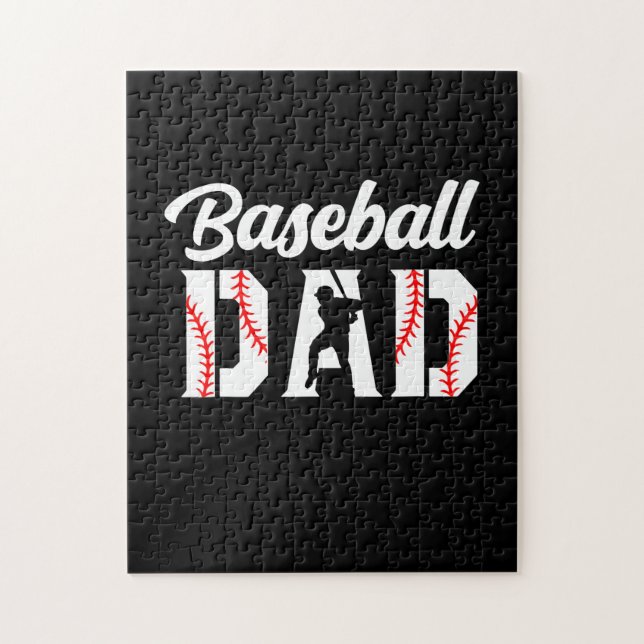 Großvater Quotes | Baseball-Vater Puzzle (Vertikal)