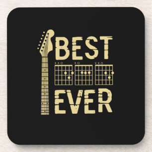 Großvater Quotes   Beste Vater-Gitarre je Getränkeuntersetzer