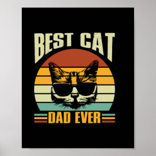 Großvater Quotes   Bester Cat Vater je Poster
