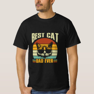 Großvater Quotes Bester Cat Vater je T-Shirt