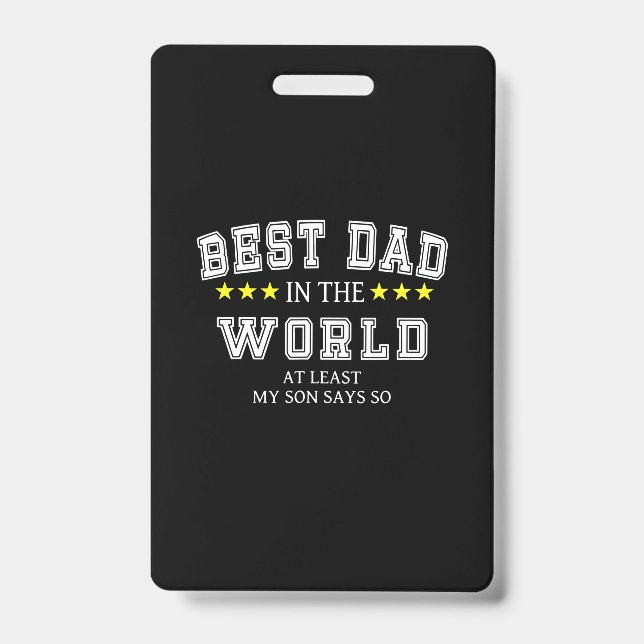 Großvater Quotes | Bester Vater in der Welt Ausweis (Vorderseite)