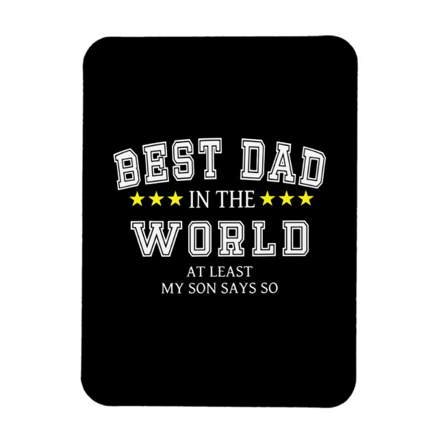 Großvater Quotes | Bester Vater in der Welt Magnet (Vertikal)