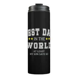 Großvater Quotes Bester Vater in der Welt Thermosbecher