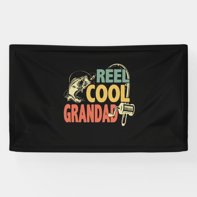 Großvater Quotes | Cooler Großfisch Banner (Horizontal)