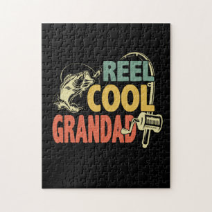 Großvater Quotes Cooler Großfisch Puzzle