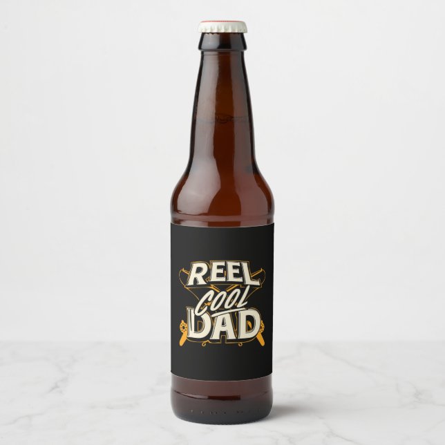 Großvater Quotes | COOLER VATER Bierflaschenetikett (Vorderseite)