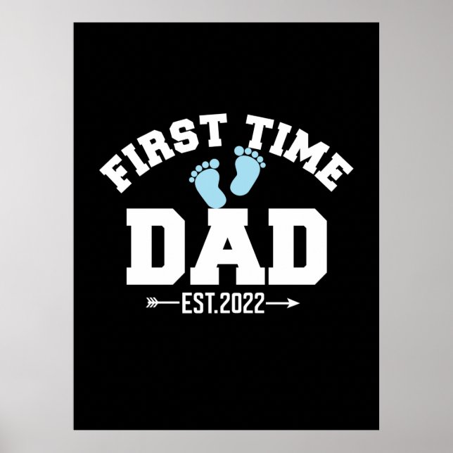 Großvater Quotes | Erstmaliger Vater 2022 Poster (Vorne)