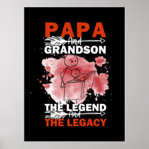 Großvater Quotes   Papa und Grandson Poster