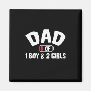 Großvater Quotes Vater eines Jungen Magnet