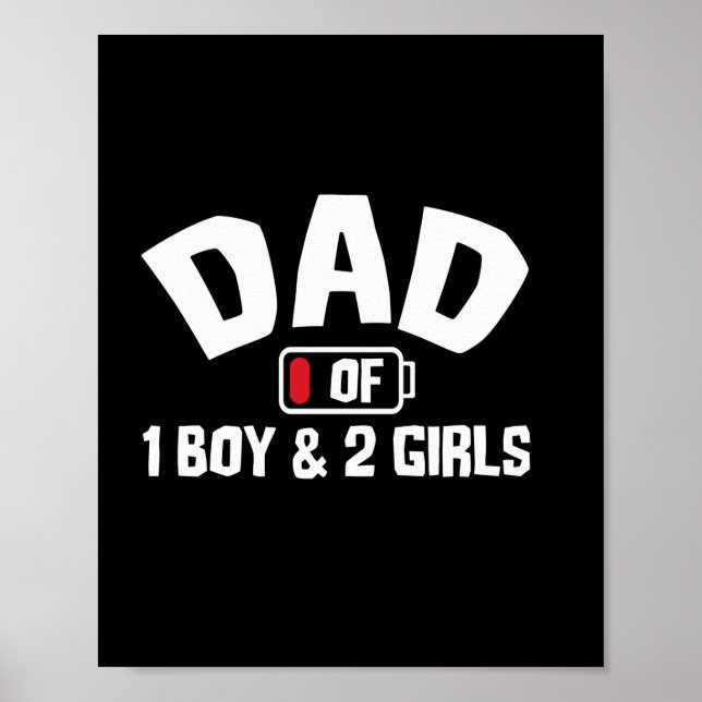 Großvater Quotes | Vater eines Jungen Poster (Vorne)