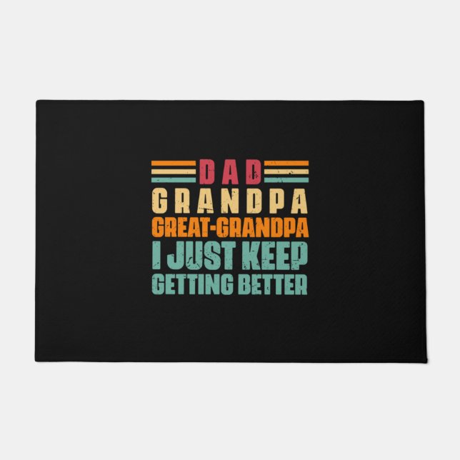 Großvater Quotes | Vater Großer Opa Fußmatte (Vorderseite)