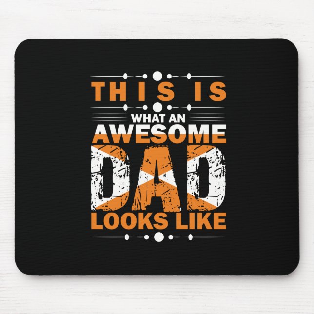Großvater Quotes | Was für ein Phantastischer Vate Mousepad (Vorne)