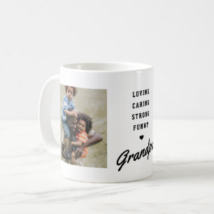 Großvater Script Foto Vatertag Kaffeetasse